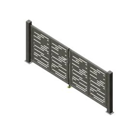 HOLLER HOME Essential Szárnyaskapu | Model Róma