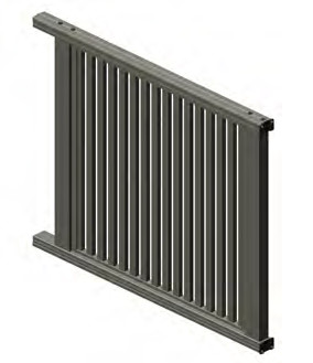 HOLLER HOME Essential Kerítés | Model Lyon