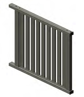 HOLLER HOME Essential Kerítés | Model Lyon