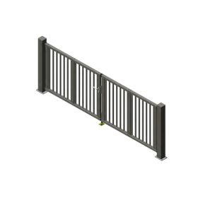 HOLLER HOME Essential Szárnyaskapu | Model Lyon