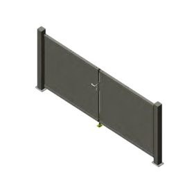 HOLLER HOME Essential Szárnyaskapu | Model Milano