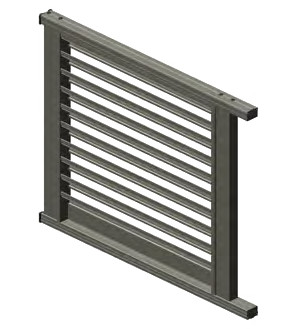 HOLLER HOME Essential Kerítés | Model Prága