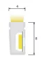 Nextalite NEX0408/103/2EP5 LED szalag, 24 VDC, 3000K, 10 m