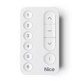 Nice MINIDOMI6 6 csatornás fehér távirányító