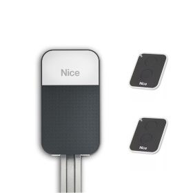   Nice SPIDO600KLT garázskapunyitó motor szett 3,2 méteres sínnel 2 db ON2E távirányító