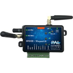   PalGate Spider Wiegand 26 Vezeték nélküli rádiós vevőegység
