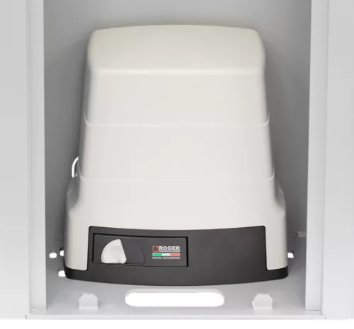 Roger Caxon motortartó oszlop RAL 9006-as színben