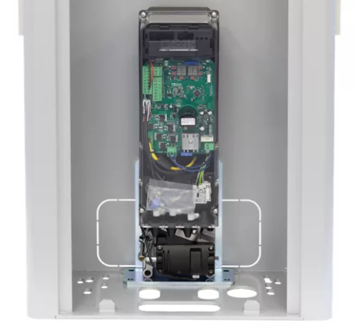 Roger Caxon motortartó oszlop RAL 9006-as színben